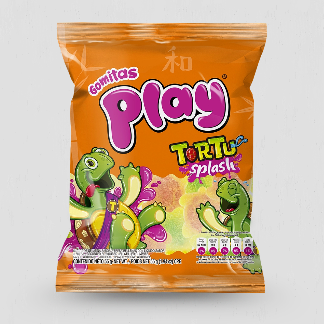 Gomitas Tortugas Play x55 gr