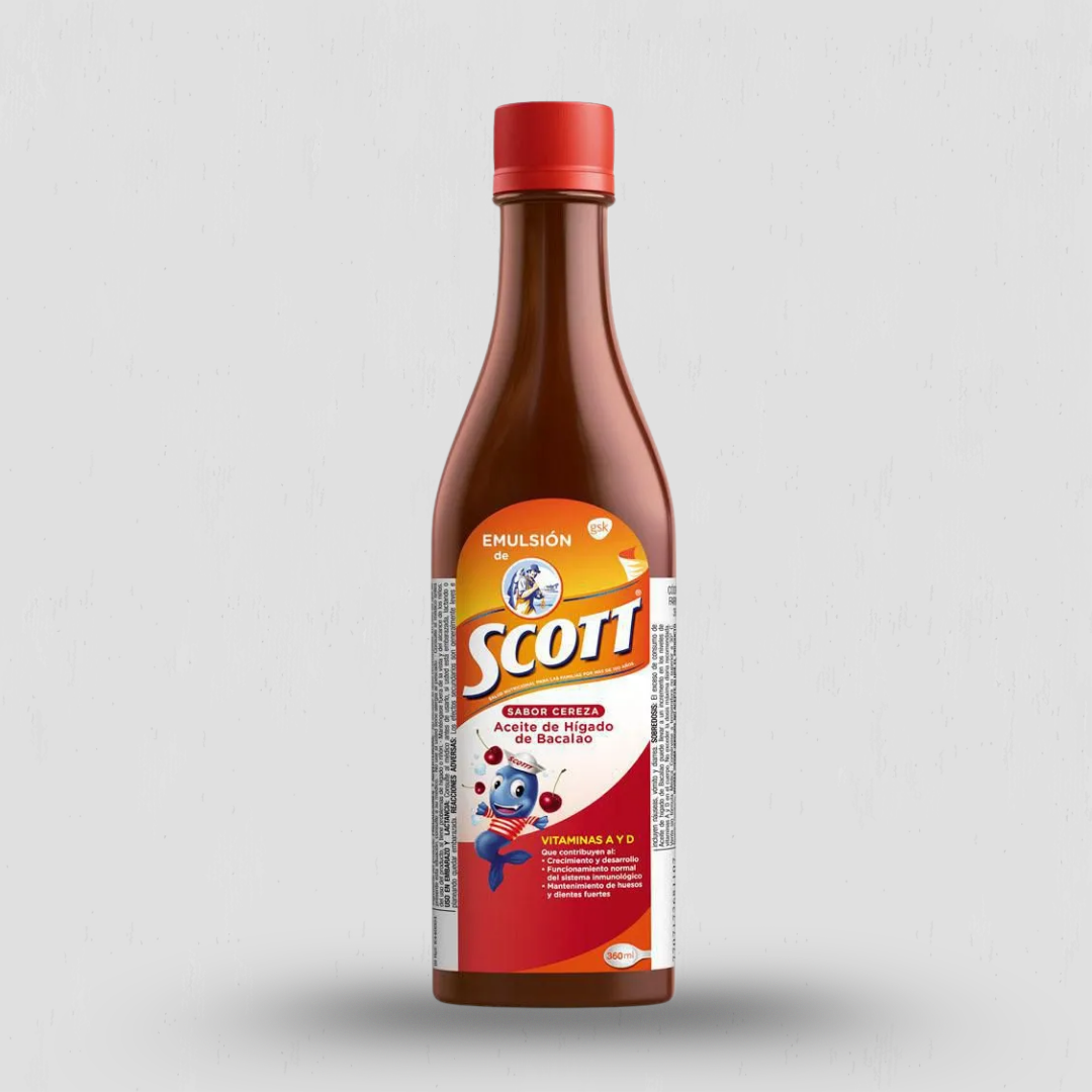 Emulsion de Scott Cereza 180ml