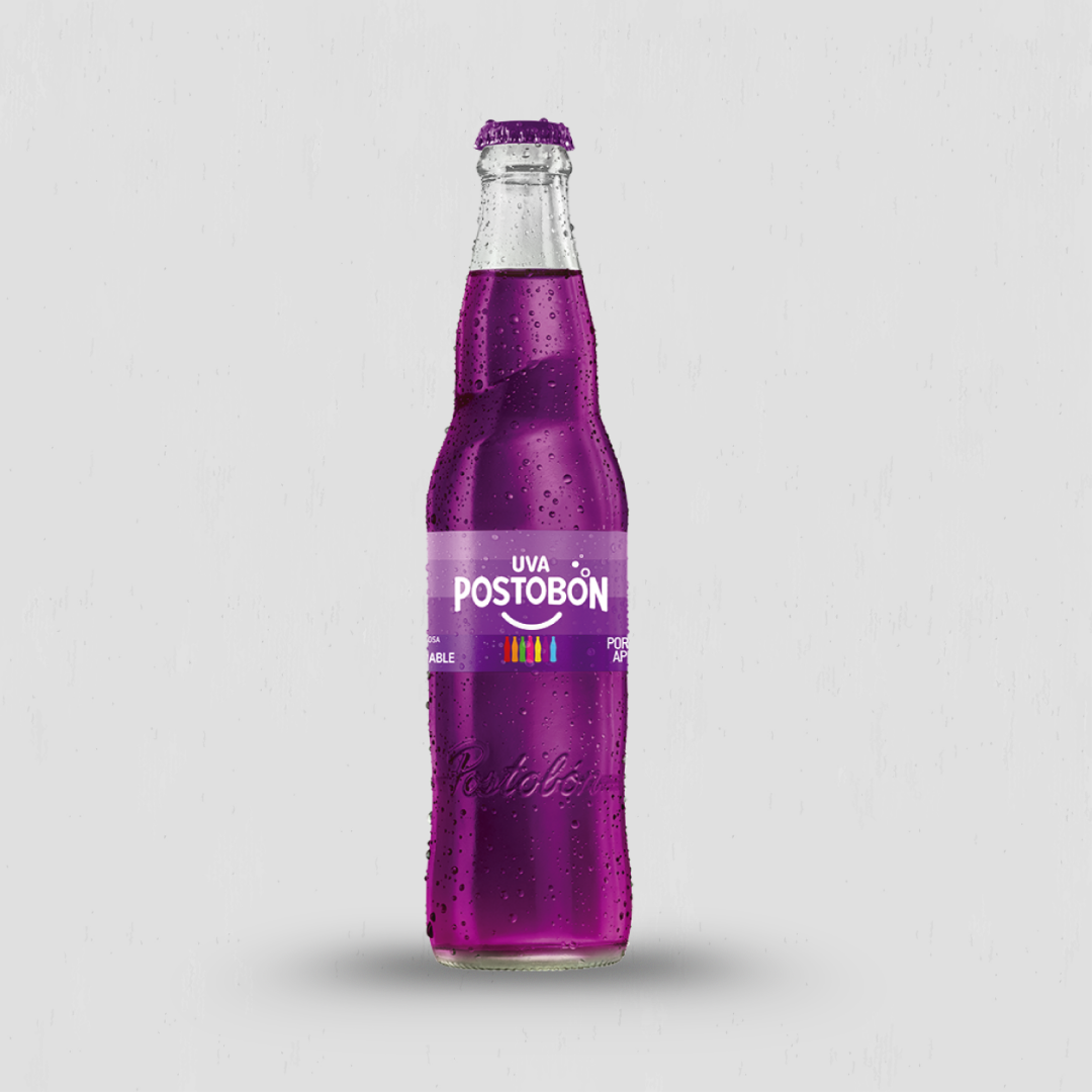 Postobon Uva Glass