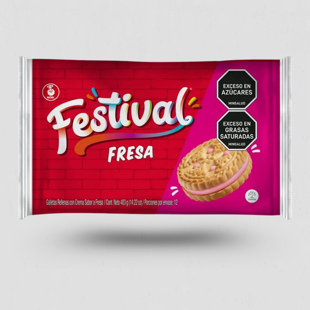 Festival Galletas Fresa