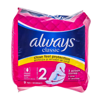 Always Classic maxi 9 ct