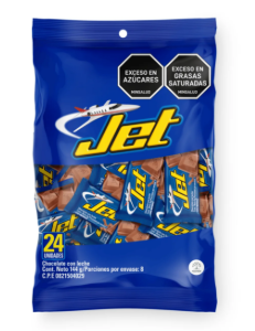 Chocolatina Jet Mini x5.07 oz