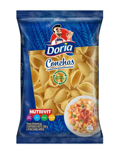 Pasta Doria Concha x500 grs