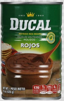 Ducal Red Refried Beans 15oz