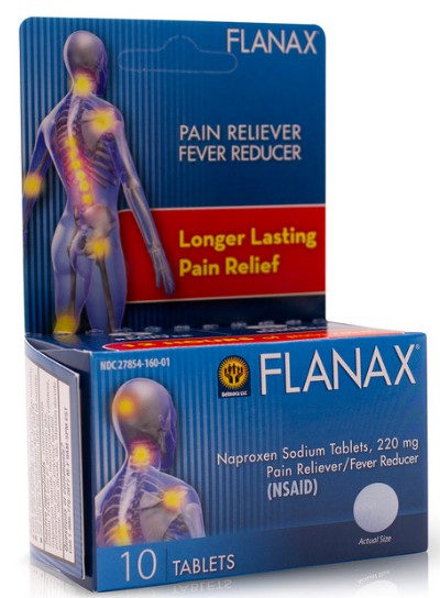 Flanax Pain Relief Tablets Caj