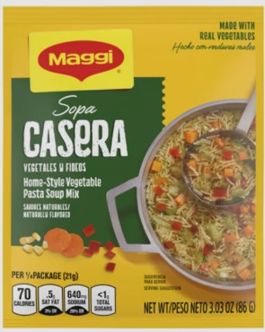 Maggi Casera Vege Noodl 3,03oz