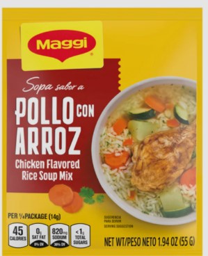 Maggi Chiken Flvr Rice 1,94oz