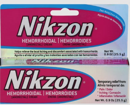 Nikzon Hemorrhoidal Cream 0.9o