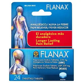 Flanax Pain Reliever Tablets