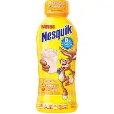 Nesquik Low Fat Milk Banana Strawberry 14oz
