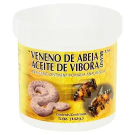 Veneno Abeja Aceite De Vibora Pomada 5 oz