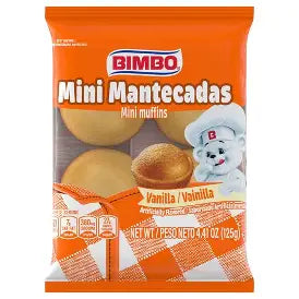 Bimbo Mini mantecadas Vainilla