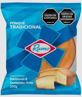 Ponque Ramo Tradicional x230 gr