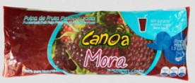 Pulpa canoa Mora x10 unid