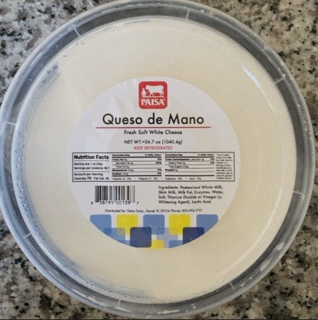 Queso De Mano 36.7oz