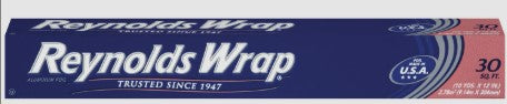 REYNOLD ALUM FOIL 30 SQFT