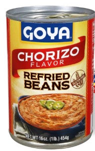 Refried Beans Chorizo 16oz
