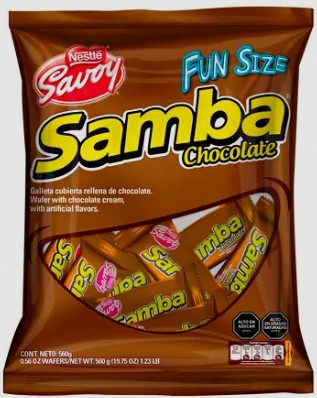 Samba Mini Chocolate Wafer 351