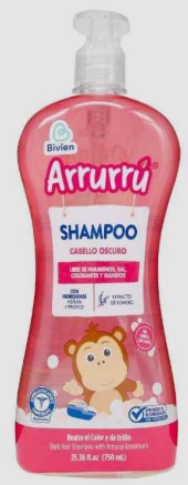 Shampoo Arruru Rosa x750 ml
