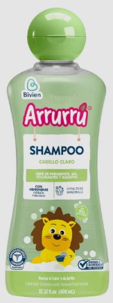 Shampoo Arruru verde x400 ml