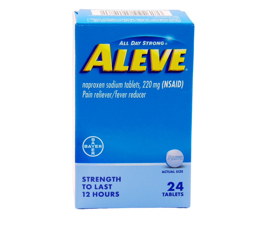 Aleve Tablets Naproxen Sodium