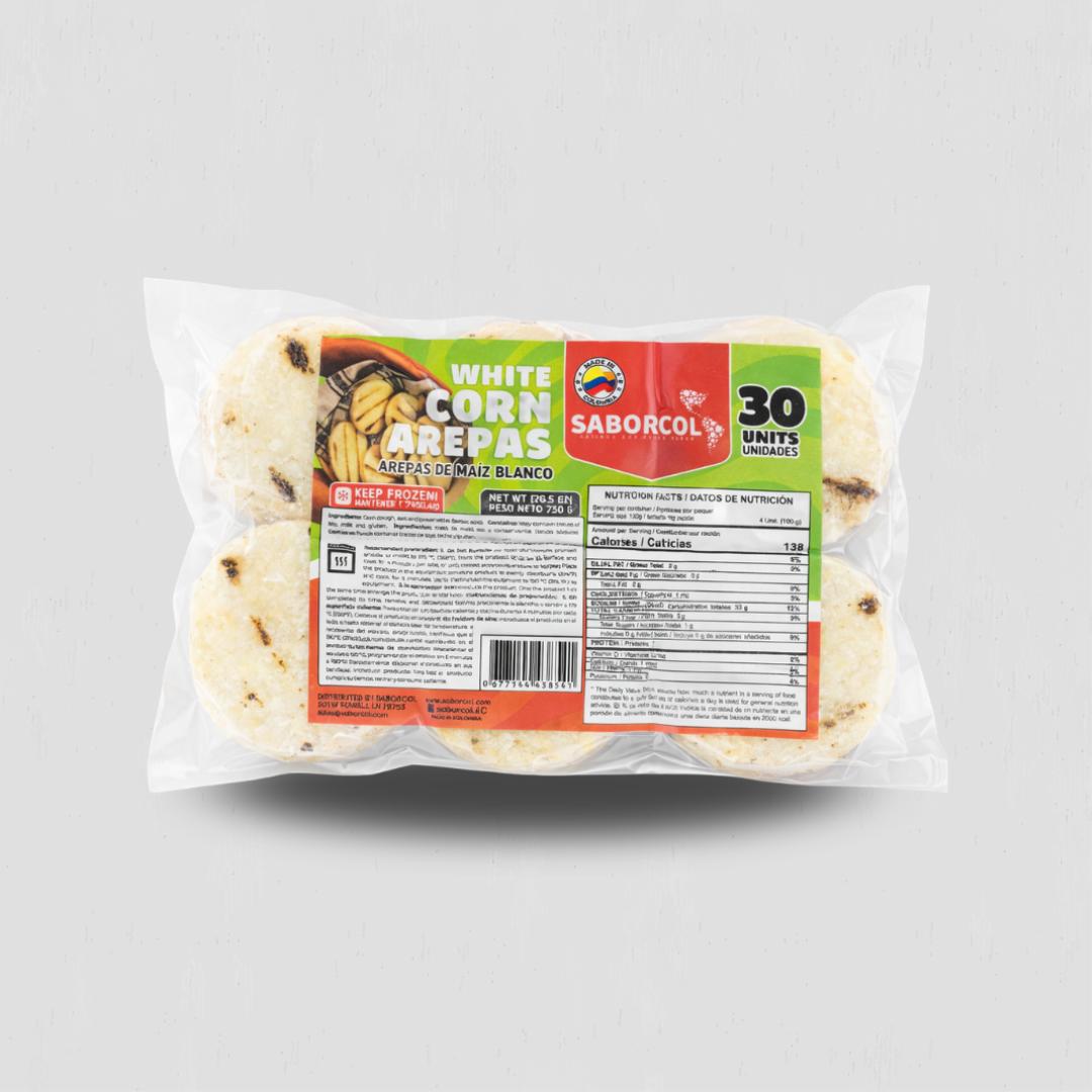 Arepa de Maiz Blanco para acompañar