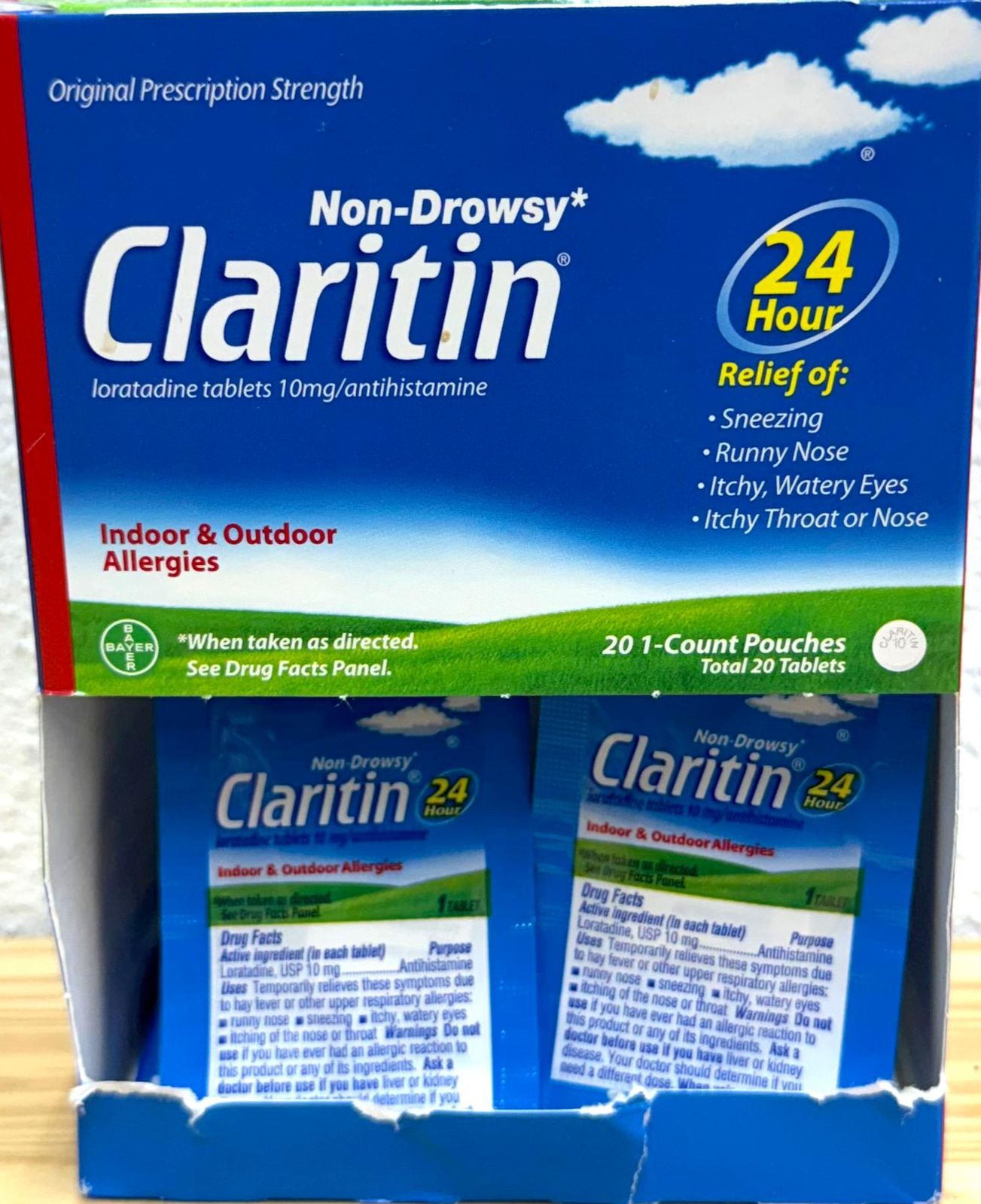 Claritin Dispenser