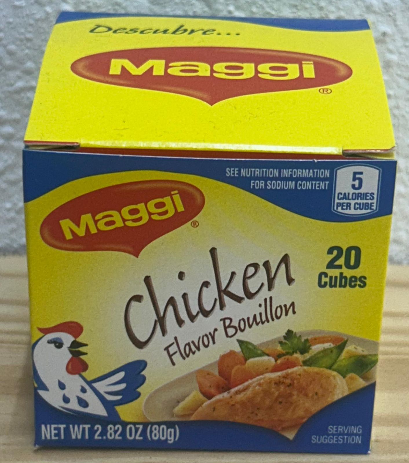 Cubitos Polvo-Chiken 2,82oz