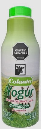 Yogurt Garría Colanta Guanabana