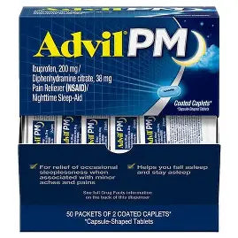 Advil PM Caplet Dispenser