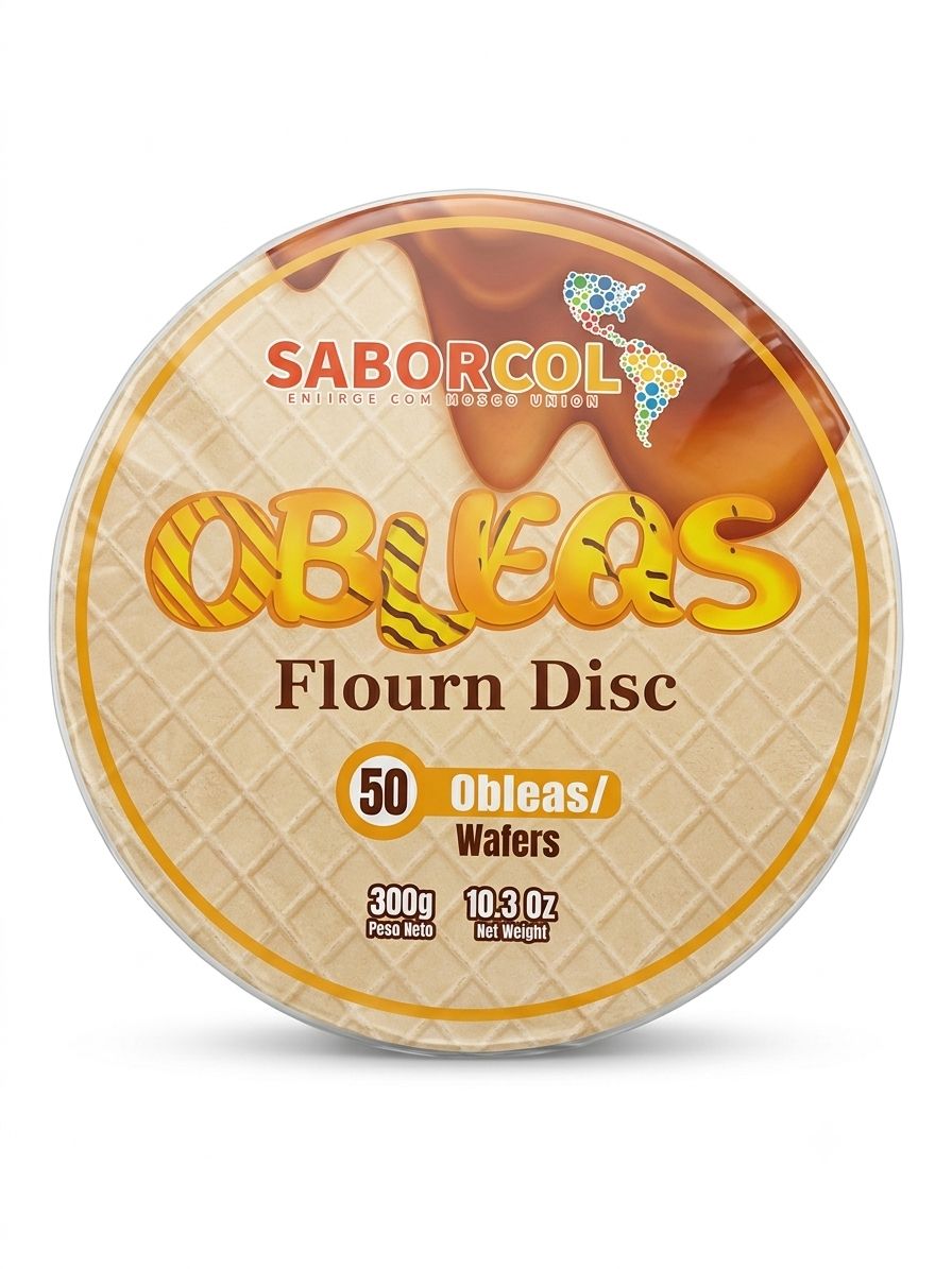 Obleas SaborCol x 50 unit